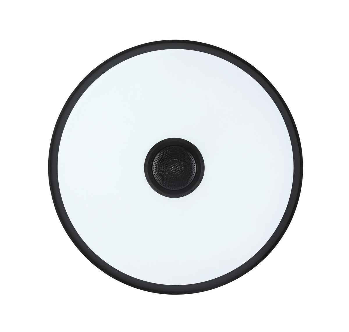 STROPNÉ LED SVIETIDLO MIRSADA -TUYA- - čierna/biela, kov/plast (42/8,5cm) - Premium Living