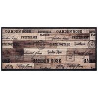 Teppich Läufer Braun Vintage-Design Gerti 66x150 Cm - Braun, Basics, Kunststoff (66/150cm) - Ondega