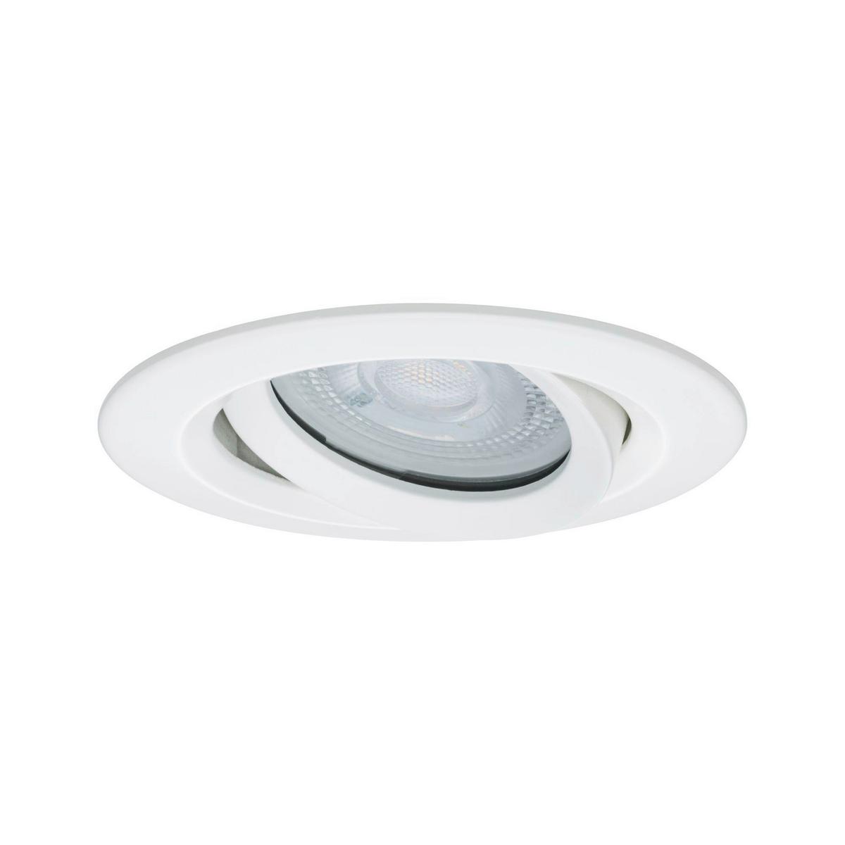 Led-deckenleuchte Ø 9,3 Cm 3-Flammig, Rund - Basics (9,3cm) - Paulmann