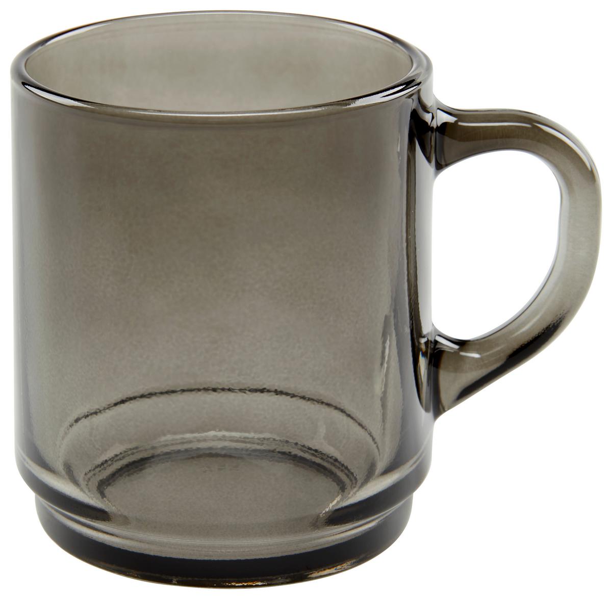 Tasse Bianca - Grau, Basics, Glas (9,1cm) - James Wood