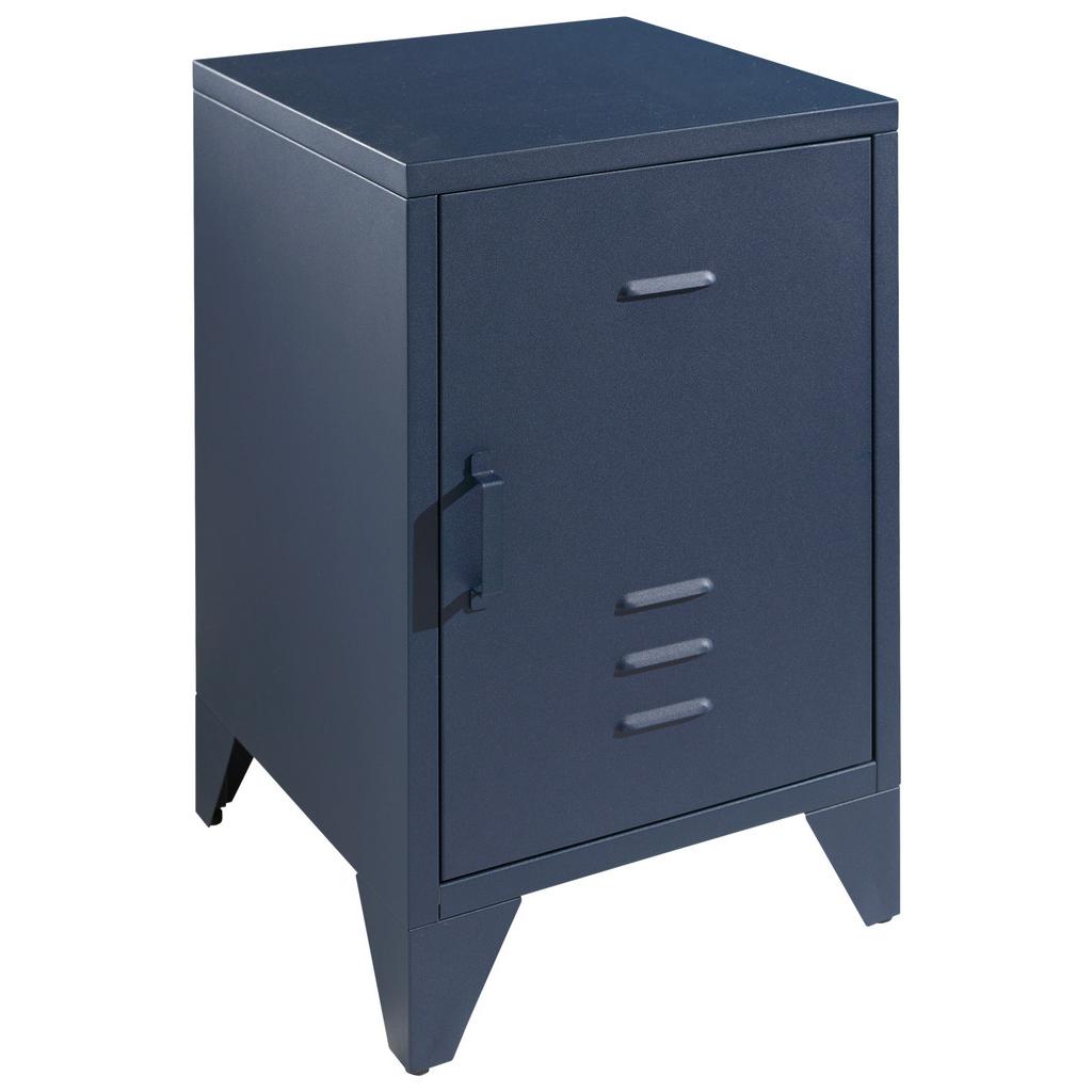 NACHTKÄSTCHEN Bronxx Blau B: 40cm