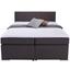 Boxspringbett Nero - Chromfarben/Braun, KONVENTIONELL, Textil (168/104/209cm) Boxspringbett Nero - Chromfarben/Braun, KONVENTIONELL, Textil (168/104/209cm)