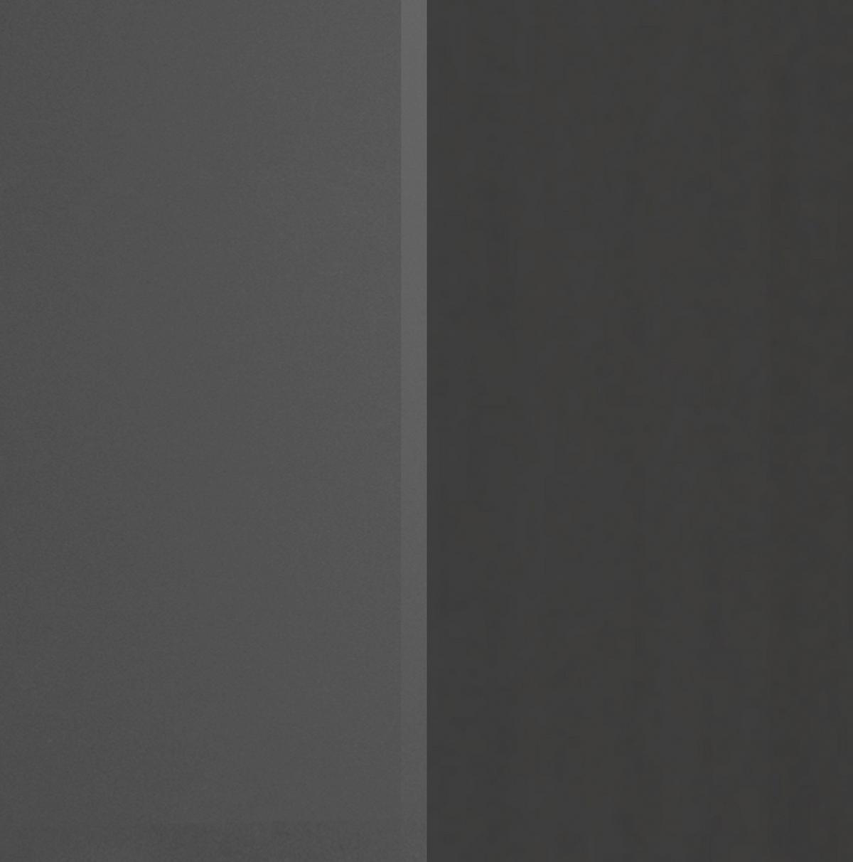 Schubkastenunterschrank Mailand Graphitfarben B: 50 cm - Graphitfarben/Sonoma Eiche, MODERN, Holzwerkstoff (50/85/60cm) - Held