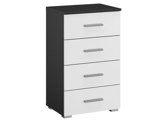 Kommode Borneo B: 47 cm Grau - Basics, Holzwerkstoff (47/81/42cm) Kommode Borneo B: 47 cm Grau - Basics, Holzwerkstoff (47/81/42cm)