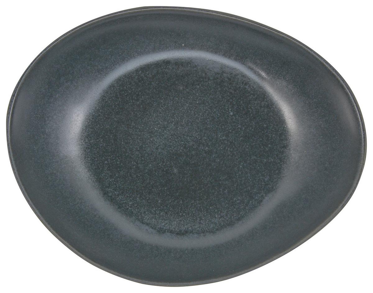Talíř na polévku Gourmet, Ø: 20,5cm - černá, Moderní, keramika (20,5/16,5/5,2cm) - Premium Living