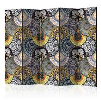 PARAVENT Multicolor B: 225 cm - Multicolor, Basics, Holz/Textil (225/172/3cm) - artgeist