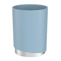 KELÍMEK NA ZUBNÍ KARTÁČEK CHRIS - modrá, Moderní, kov/plast (8/11cm) - Premium Living