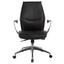 Schreibtischstuhl Oxford 2 B: ca. 68 cm Schwarz - Silberfarben/Schwarz, MODERN, Leder/Kunststoff (68/99/58cm) - Livetastic Schreibtischstuhl Oxford 2 B: ca. 68 cm Schwarz - Silberfarben/Schwarz, MODERN, Leder/Kunststoff (68/99/58cm) - Livetastic