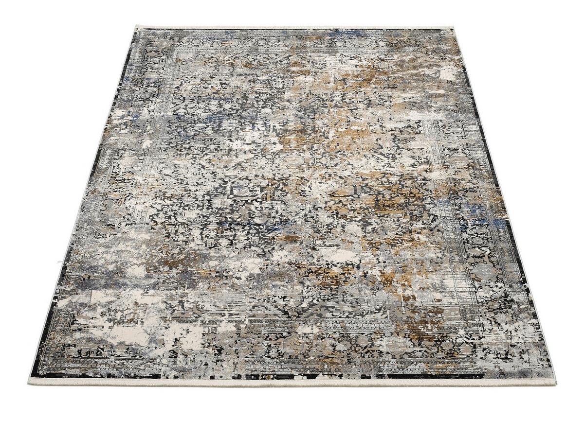 Webteppich Grau/Multicolor Le Mans 200x290 cm - Multicolor/Grau, Design, Textil (200/290cm) - Dieter Knoll