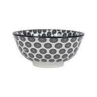 Miska na cerálie SHIVA - čierna/biela, Lifestyle, keramika (15,5/7cm) - Mömax