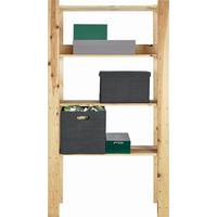 REGÁL OLLI - barvy borovice, Konvenční, dřevo (90/169/30cm) - Based