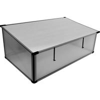 Frühbeet Levana 95x36,5x55 Cm Mit Klappöffnung - Hellgrau, Basics, Kunststoff (95/36,5/55cm)