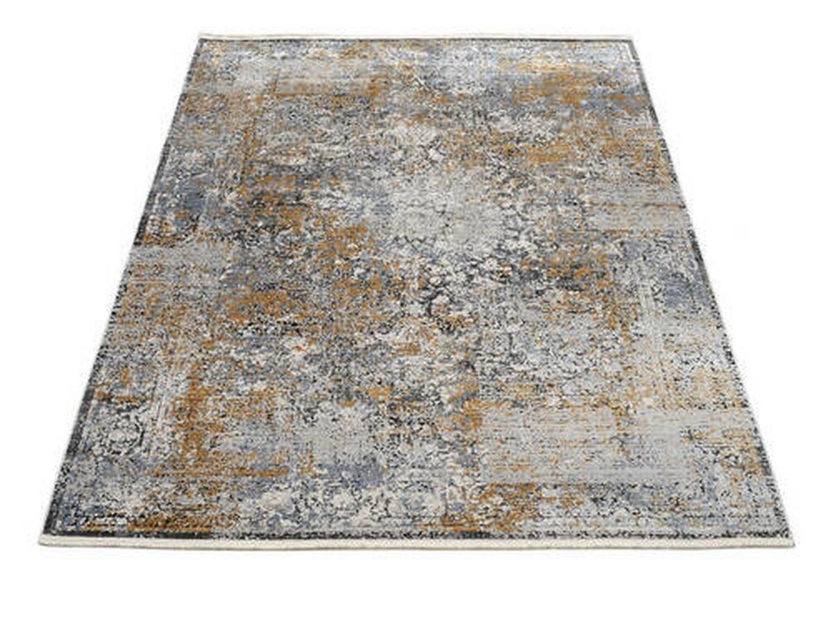 Webteppich Le Mans 67x130 cm - Multicolor/Hellgrau, Design, Textil (67/130cm) - Dieter Knoll