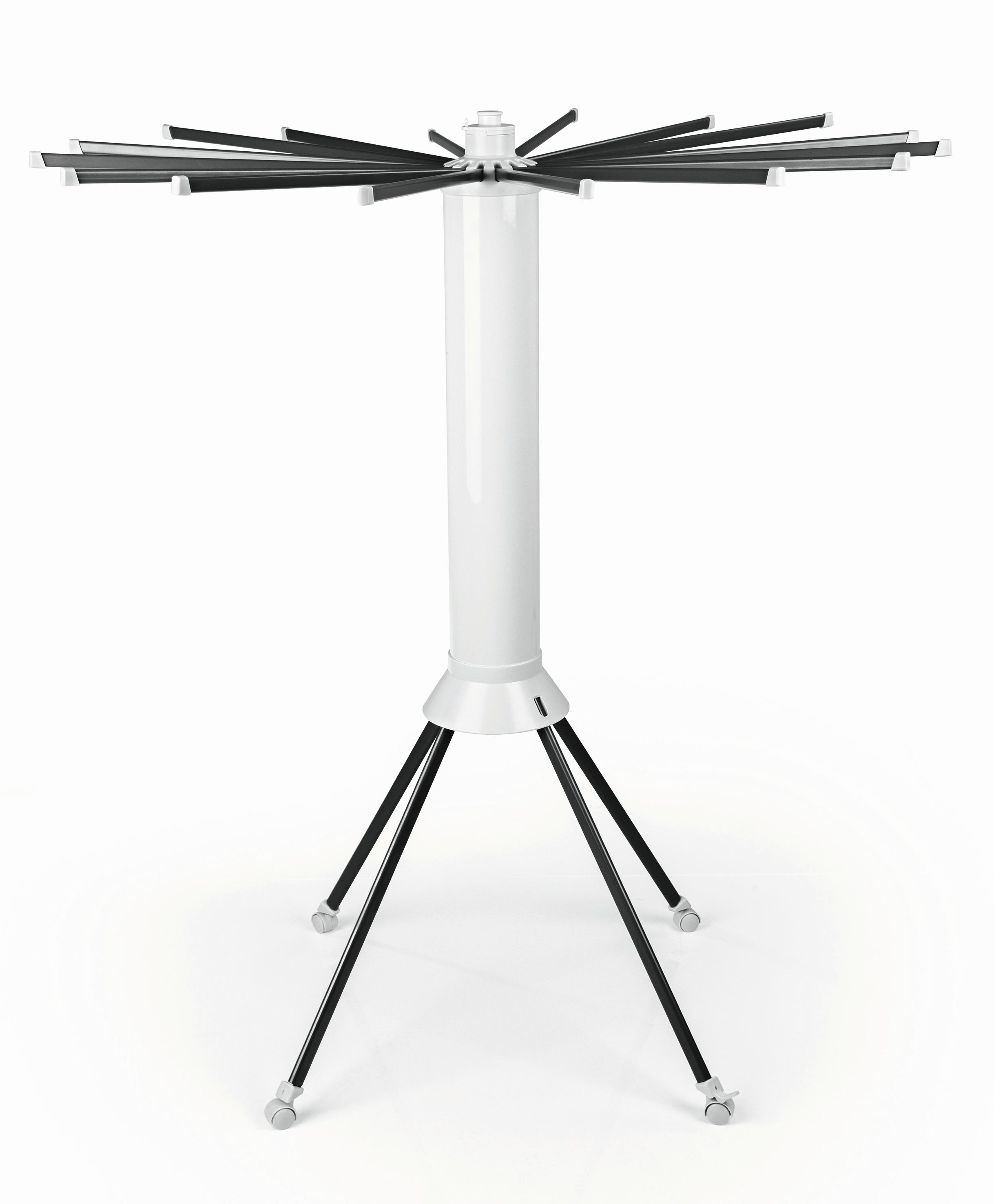 Wäschetrockner Easymaxx - Weiß/Grau, Basics, Kunststoff/Metall (112/125cm) - EASYMAXX