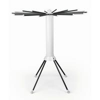 Wäschetrockner Easymaxx - Weiß/Grau, Basics, Kunststoff/Metall (112/125cm) - EASYMAXX