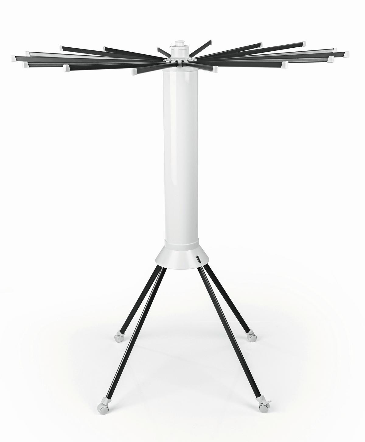 Wäschetrockner Easymaxx - Weiß/Grau, Basics, Kunststoff/Metall (112/125cm) - EASYMAXX