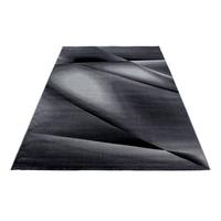 Webteppich Schwarz Naturfaser Miami 200x290 cm - Schwarz, Trend, Textil (200/290cm)