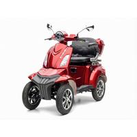 E-Seniorenmobil MAXXI 4.0 Lithium Akku, 1000W, 25 km/H - Bordeaux, Basics, Metall (165/80/110cm)