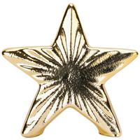 Dekostern Laura - Goldfarben, KONVENTIONELL, Keramik (10/2,8/10cm) - Luca Bessoni