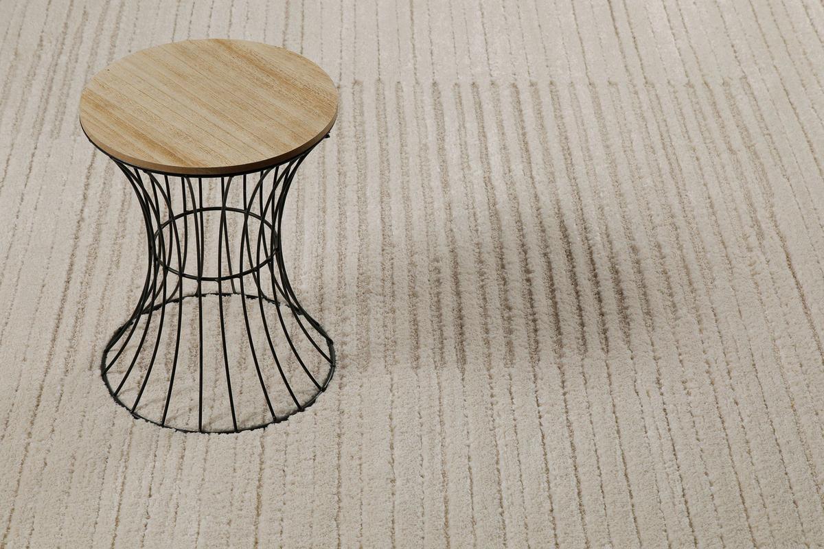 Webteppich Sven Olsson Creme 160x230 Cm - Creme, Design, Textil (160/230cm) - WECON HOME