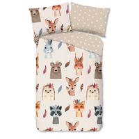 Kinderbettwäsche Rave Multicolor 140x200 Cm - Multicolor, Trend, Textil (140/200cm)