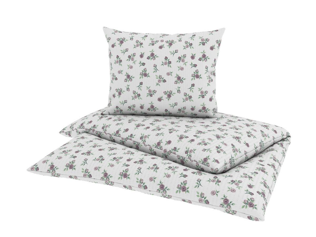 Bettwäsche Roses - Weiß, ROMANTIK / LANDHAUS, Textil - James Wood