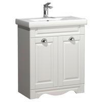 Waschtischkombi Casalo L - Weiß, MODERN, Keramik/Holzwerkstoff (61cm) - MID.YOU