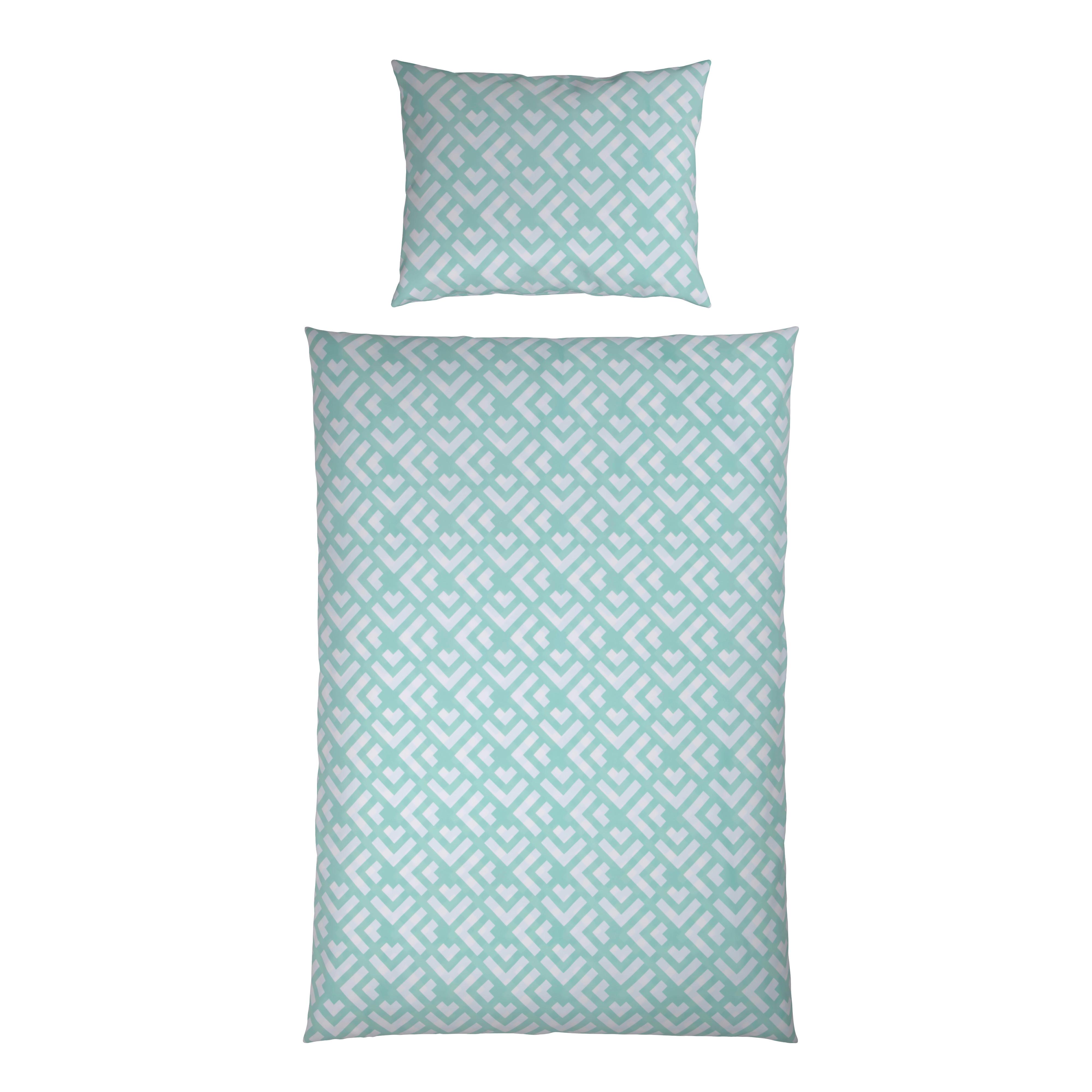 BETTWÄSCHE TRUDE - Schwarz/Weiß, KONVENTIONELL, Textil - Ondega
