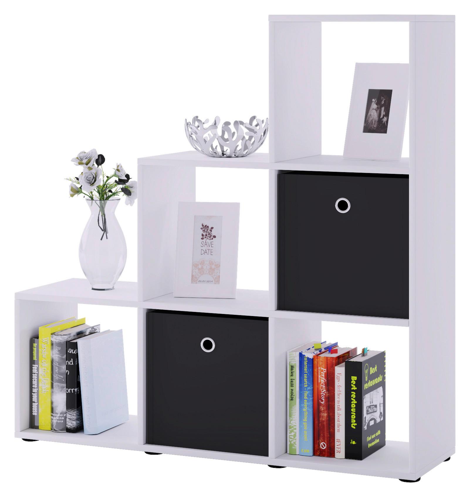 Standregal Dekor Nitas 107,5 Cm Weiß