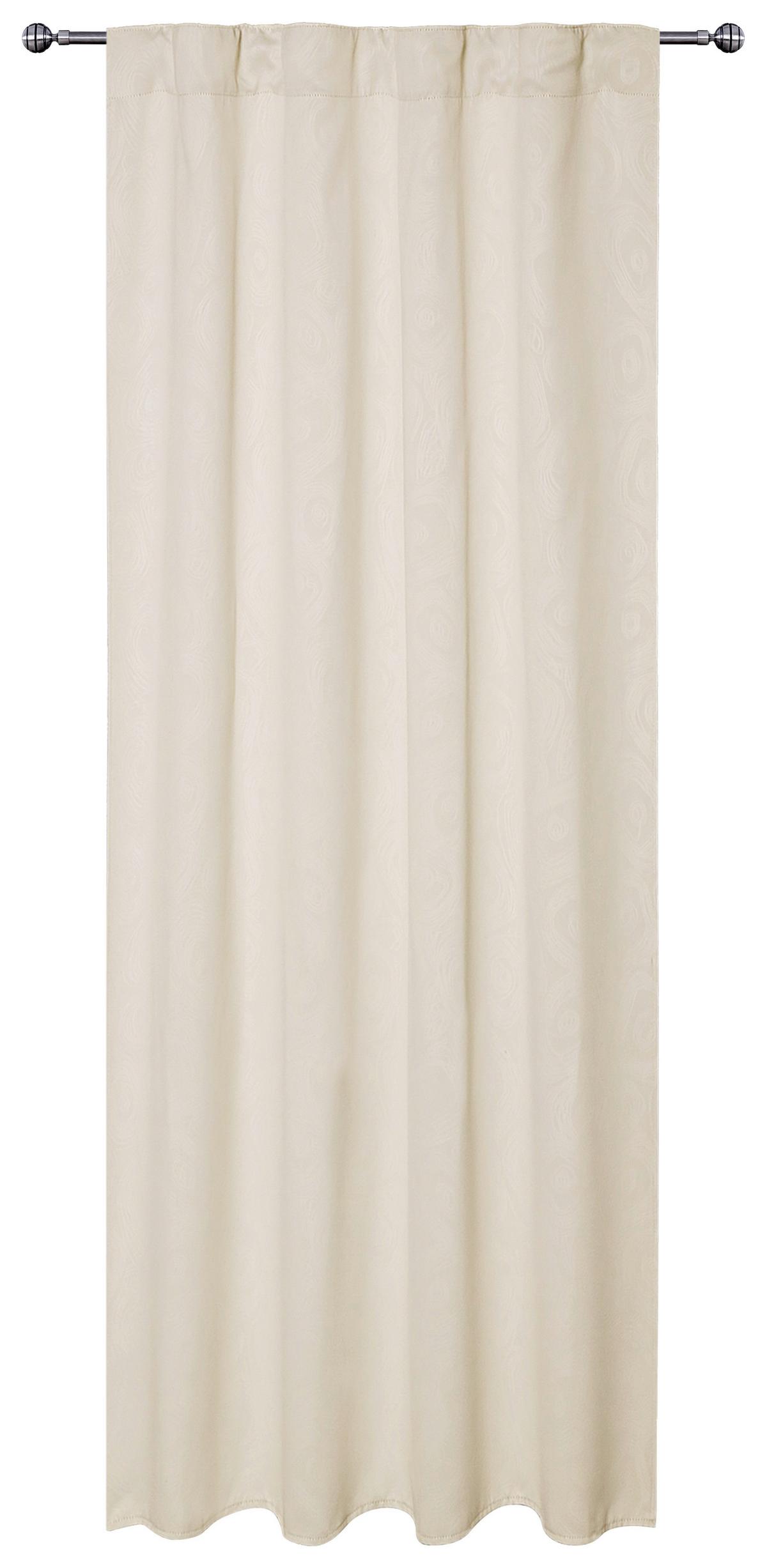 Verdunkelungsvorhang Romana - Beige, ROMANTIK / LANDHAUS, Textil (135/245cm) - James Wood