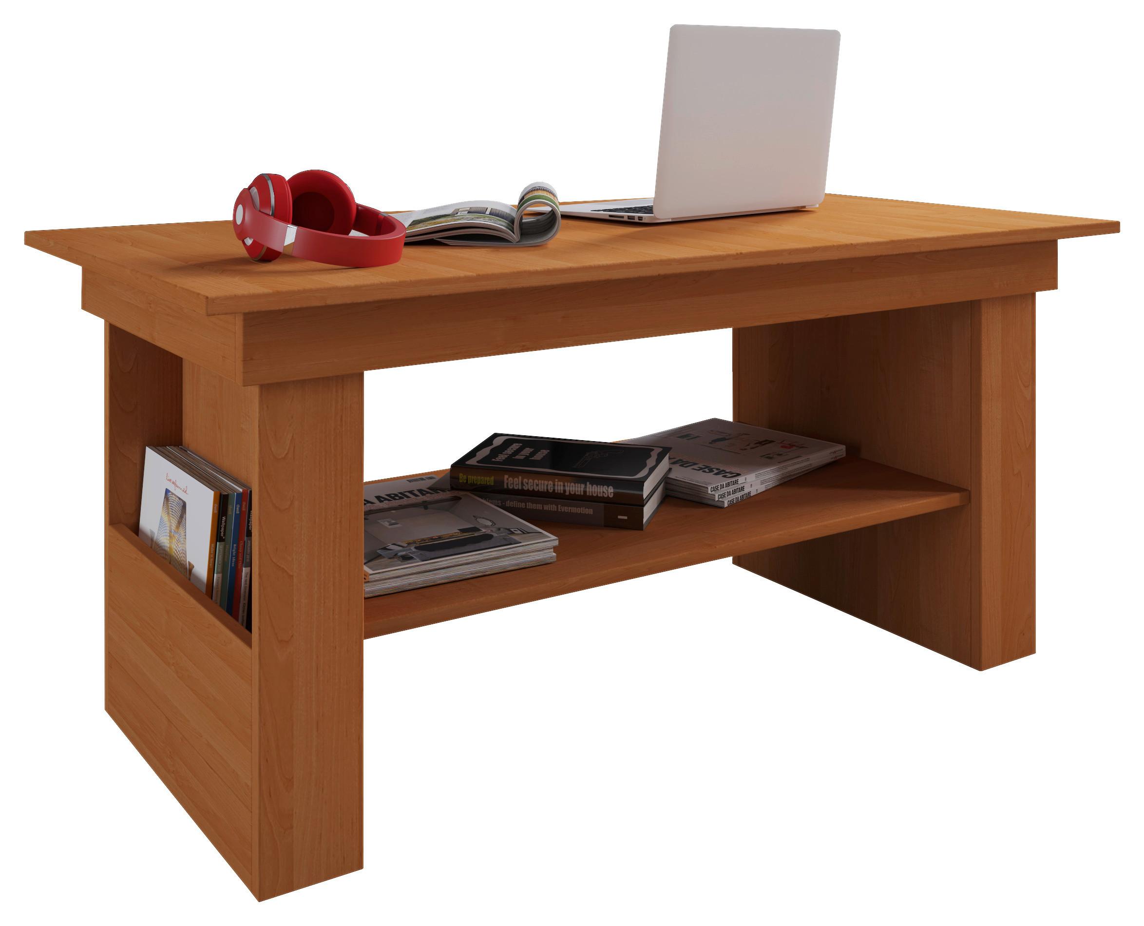 COUCHTISCH Kobila Buchefarben Dekor - Buchefarben, Design, Holzwerkstoff (115/58/52,5cm) - MID.YOU