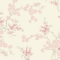 Vliestapete 113388 - Pink/Beige, Basics, Papier/Kunststoff (52/1000cm)