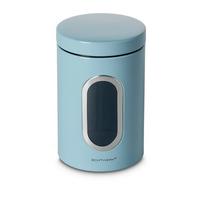 DÓZA NA POTRAVINY ECHTWERK STILVOLLE VORRATSDOSE - svetlomodrá, Modern, kov (12/18/12cm) - Echtwerk