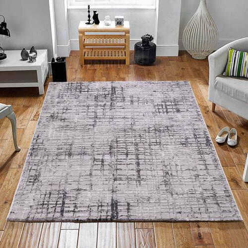 Läufer Evra - Dunkelgrau, Design, Textil (80/300cm)