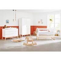 Babyzimmer 103466x Bridge - Eschefarben/Weiß, Design, Holz/Holzwerkstoff (151/76/94cm) - Pinolino