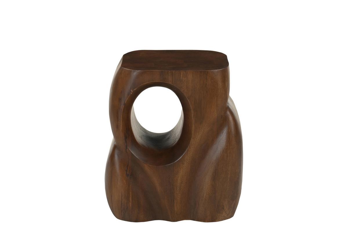 Beistelltisch Braun B: 36 cm - Braun, Design, Holz (36/26/41cm) - MID.YOU