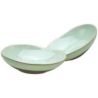 Schüsselset 19677 Bas. Bio Salbei, Pasta - Salbeigrün, Trend, Keramik (22,5cm) - Creatable
