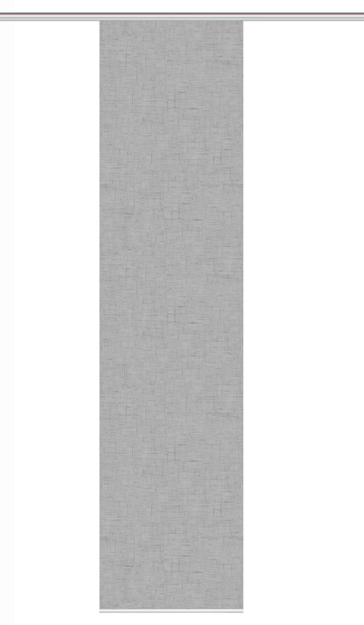 Flächenvorhang Pive - Grau, Basics, Textil (60/260cm)