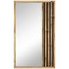 Wandgarderobe Savannah IIi Weiß B: - Eichefarben, Trend, Glas/Holzwerkstoff (60/100/1,63cm)
