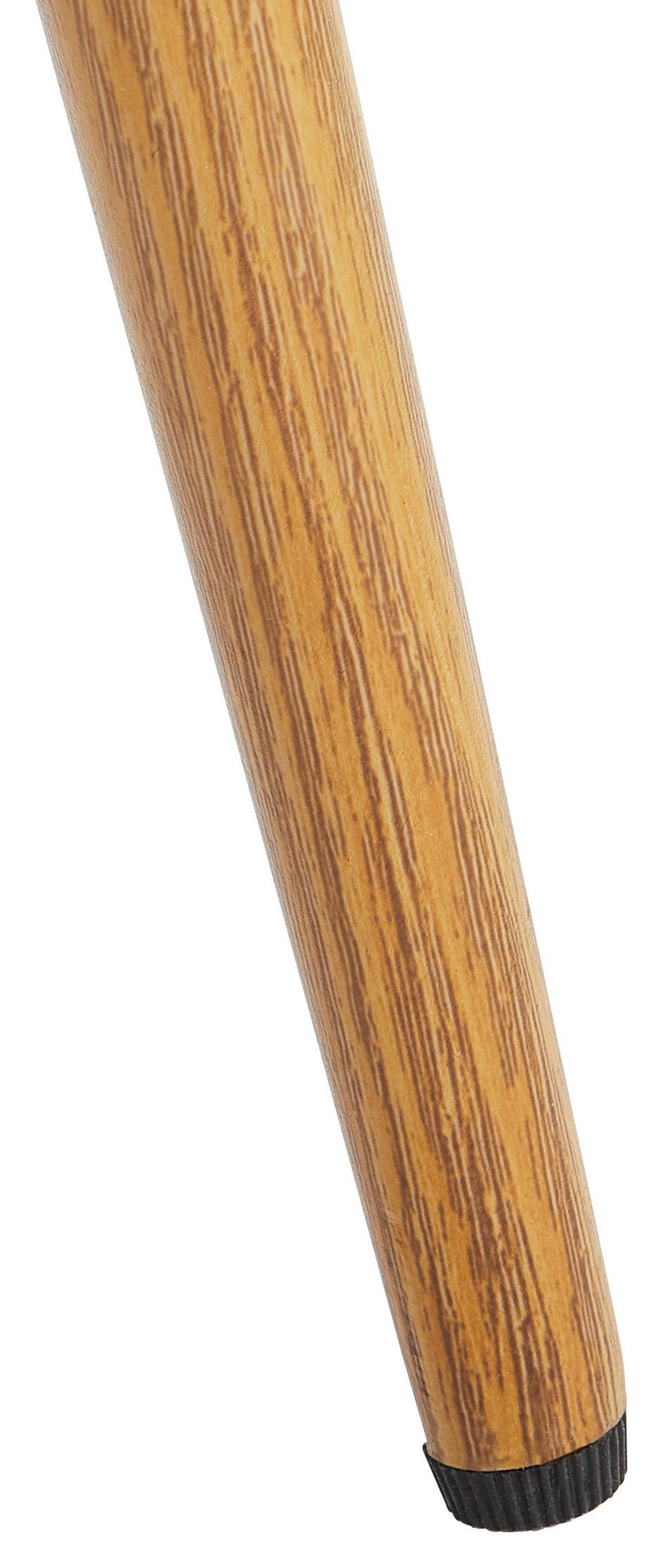 Stuhl Lena Eichefarben/Taupe B: 51 cm - Taupe/Eichefarben, MODERN, Textil/Metall (51/88/62cm) - Livetastic