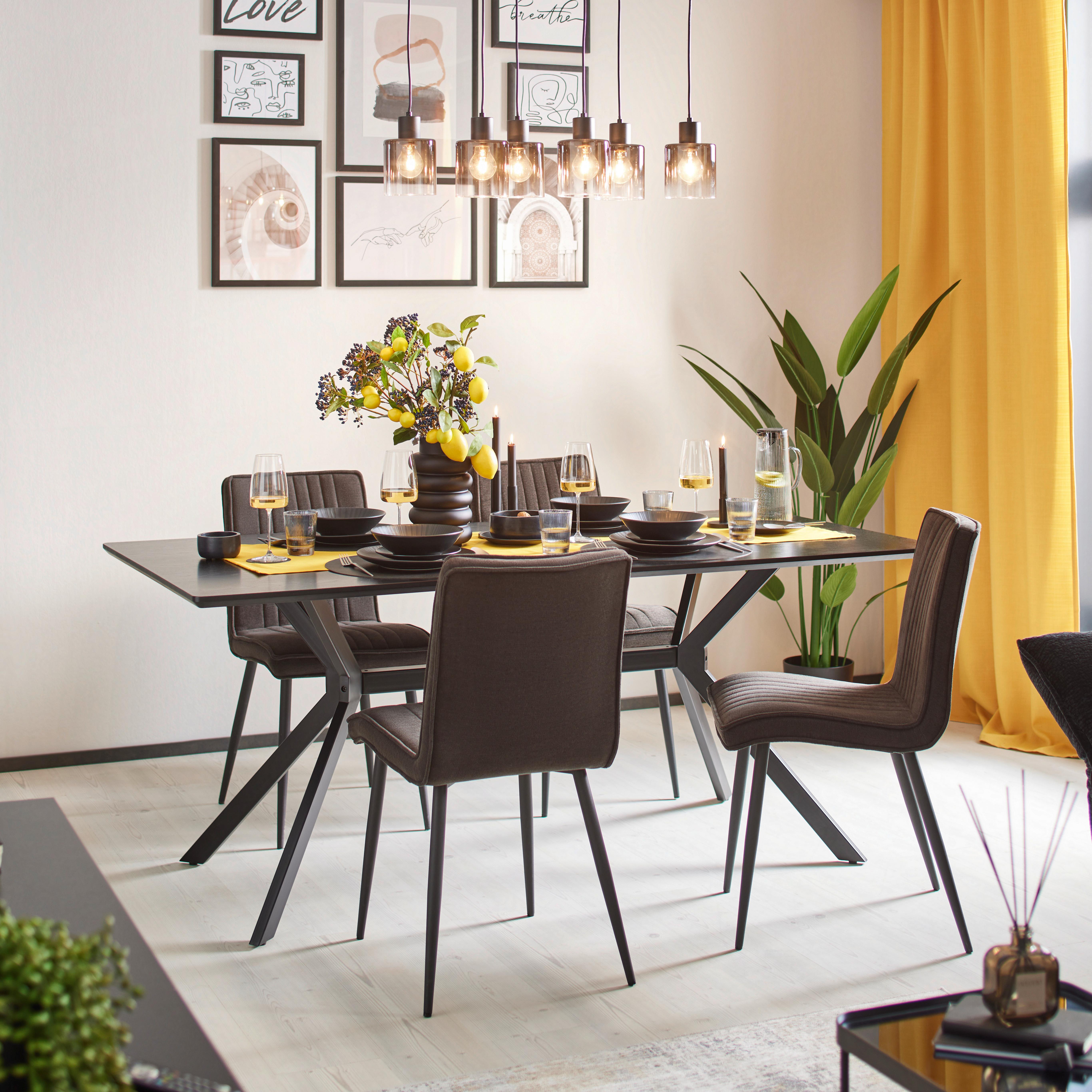 Steffi Běhoun, žlutá, 45/150cm - žlutá, textil (45/150cm) - Modern Living