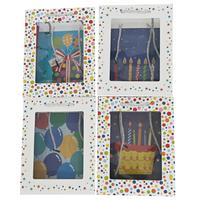 Geschenktasche Pvc Window L 12 - Multicolor, Basics, Papier (32/26/12cm)