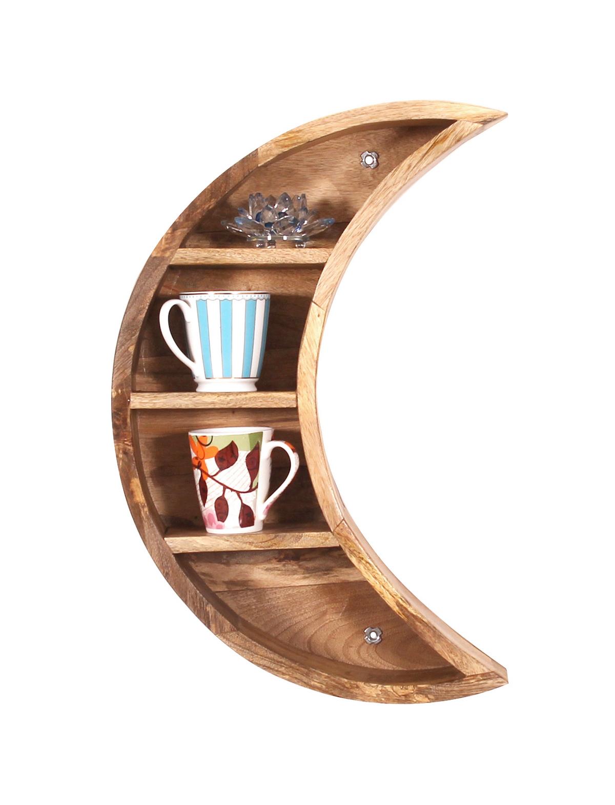 Wandregal Naturfarben B: 40 Cm - Naturfarben, Design, Holz (40/60/13cm) - Livetastic