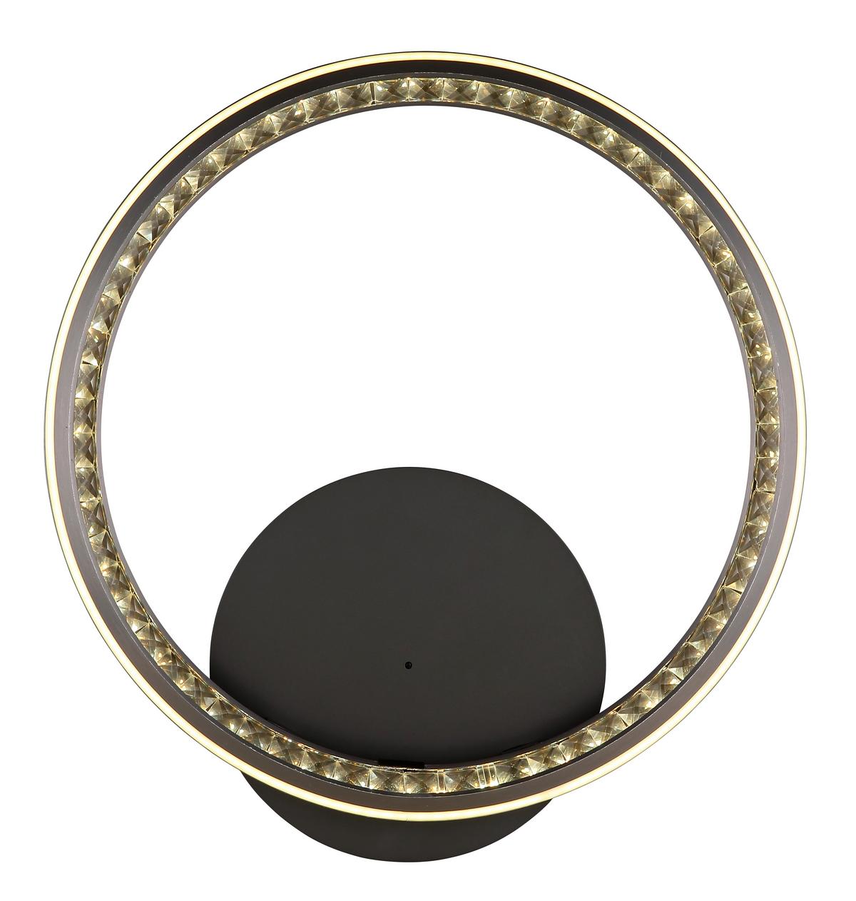 LED-Deckenleuchte 67329-30 Alaina - Opal/Grau, Design, Kunststoff/Metall (53/50/8cm) - Globo