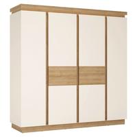 Ruhásszekrény Lyon Hell 215,7/217 Cm - Modern, faalapú anyag (215,7/217/60cm)