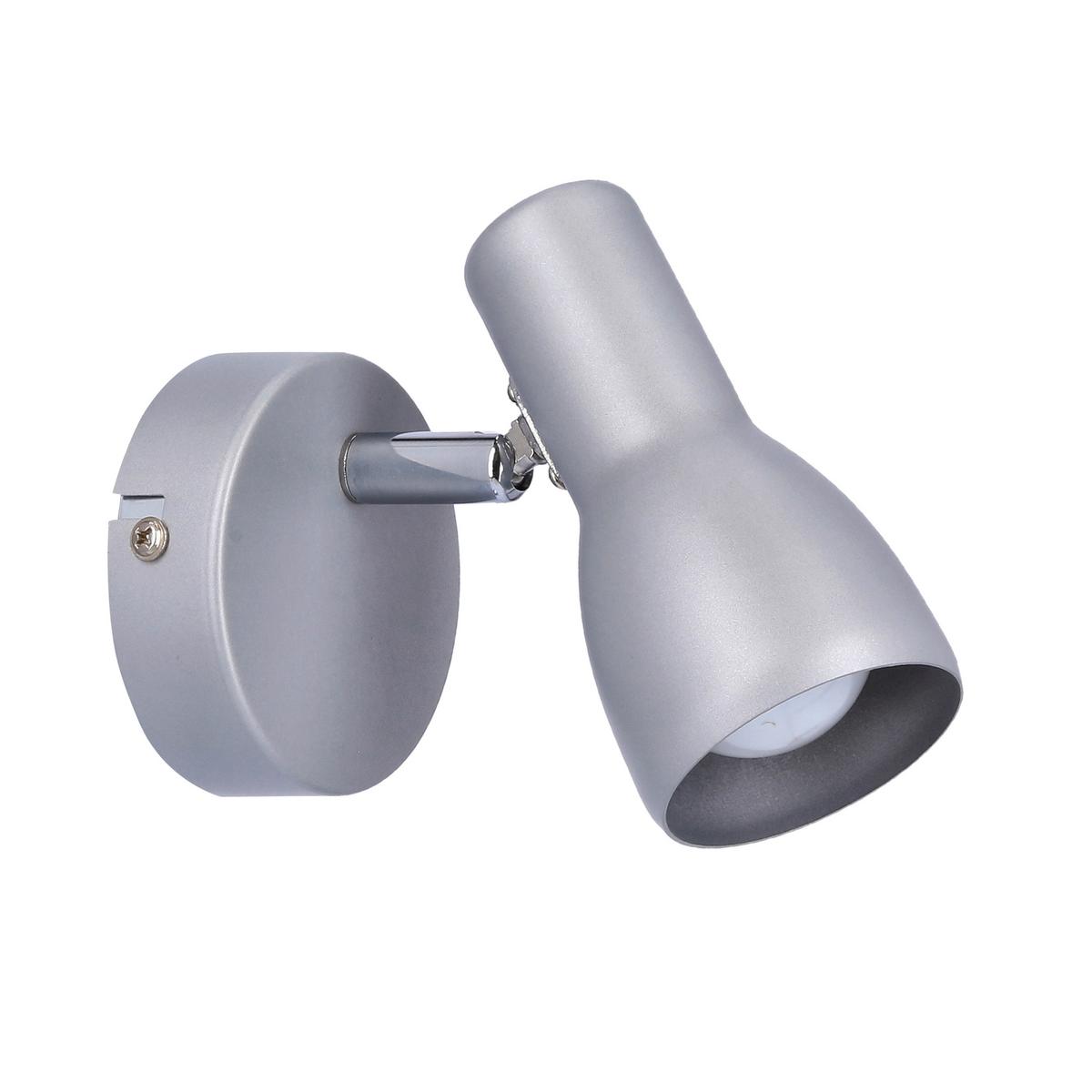 Strahler 91-43917 Picardo - Silberfarben/Grau, Trend, Metall (8/15/12cm)