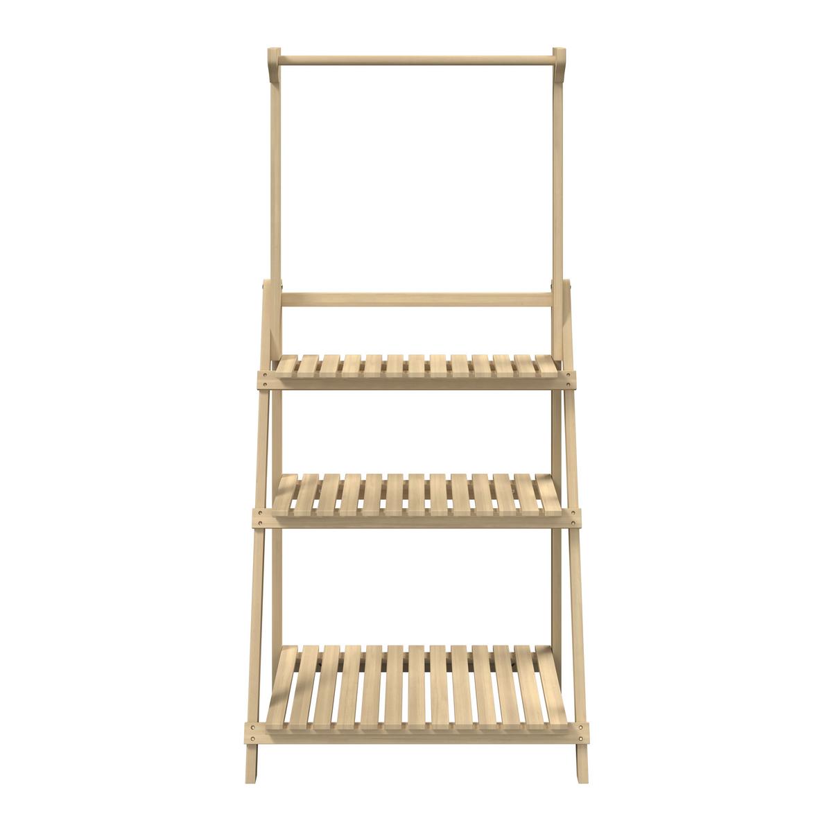 Gartenregal Lea - Akaziefarben, MODERN, Holz (69/147/40cm) - Beldano