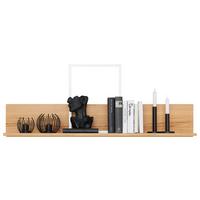 Wandboard Alana B: 115 cm Crenata Deko - MODERN, Holzwerkstoff (115/20/19,1cm)