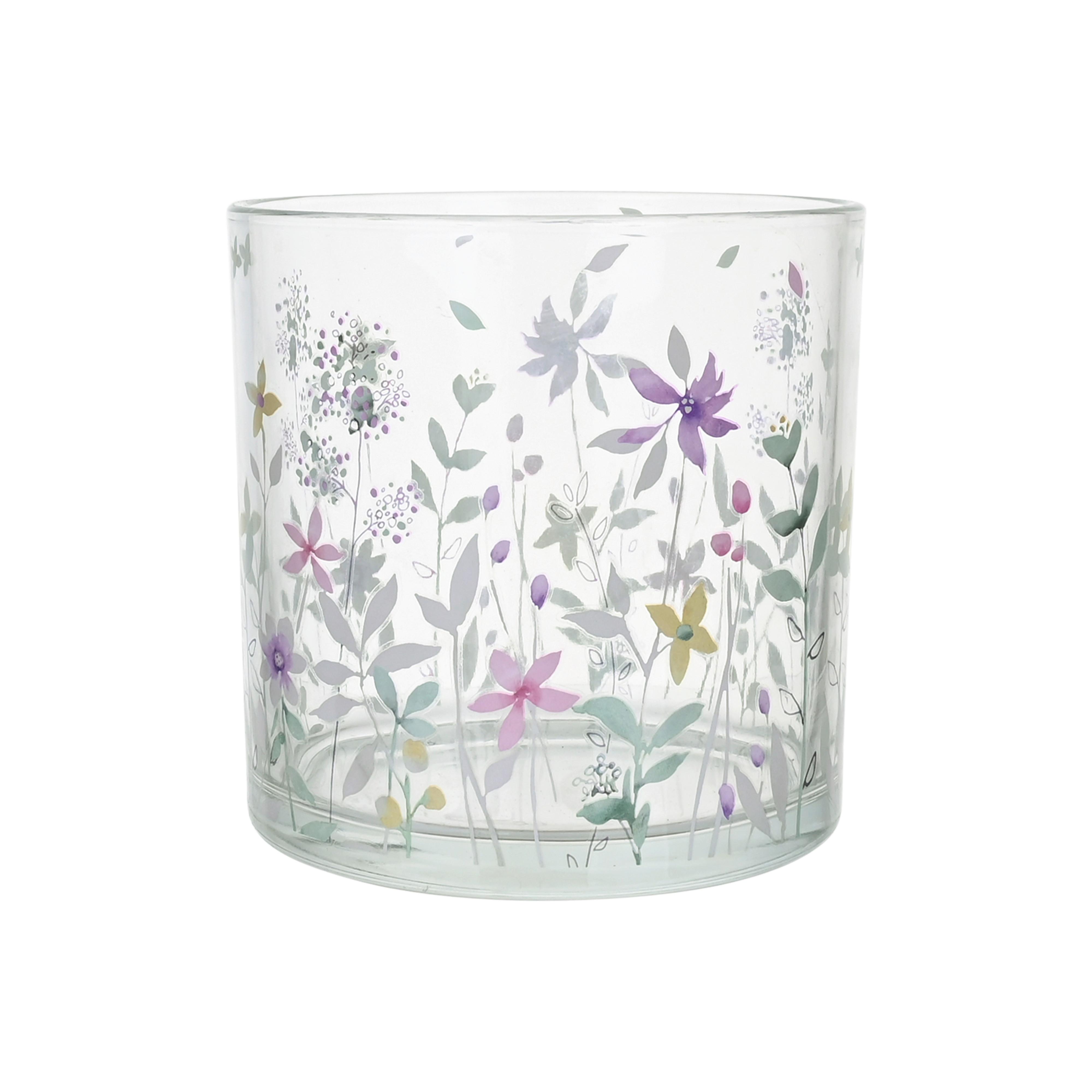 Kerzenhalter Viola - Multicolor, KONVENTIONELL, Glas (15/15cm) - Luca Bessoni