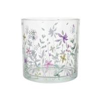 Kerzenhalter Viola - Multicolor, KONVENTIONELL, Glas (15/15cm) - Luca Bessoni